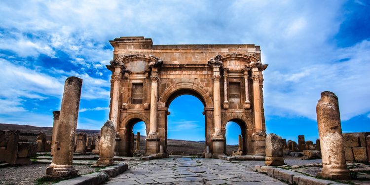 Timgad … Archaeological treasures in An open-air museum of antiquities!