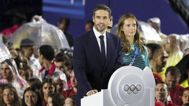 Tony Estanguet , President of the Paris 2024 Organising Committee of the Olympic Games