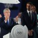 Committee (IOC) President Thomas Bach speech during the Opening Ceremony of the Olympic Games Paris 2024