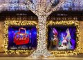 Saks Fifth Avenue, End of year windows display